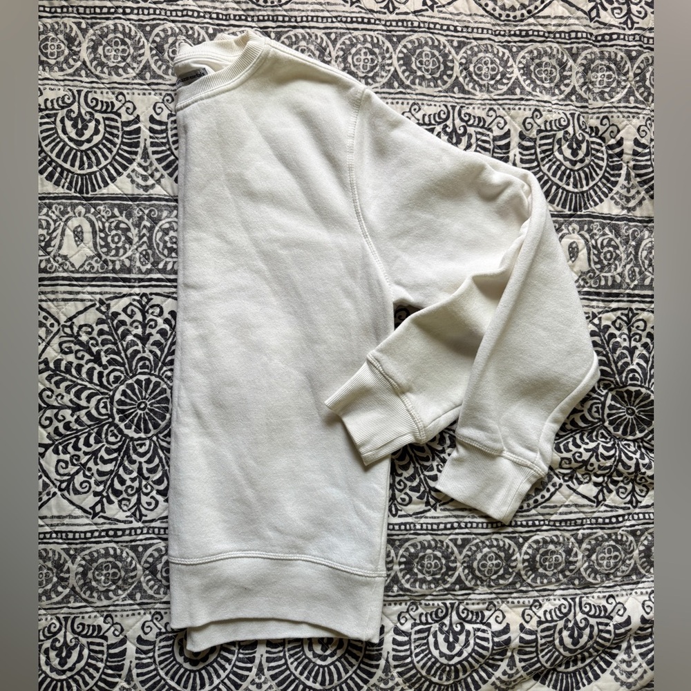 White Crewneck Sweatshirt